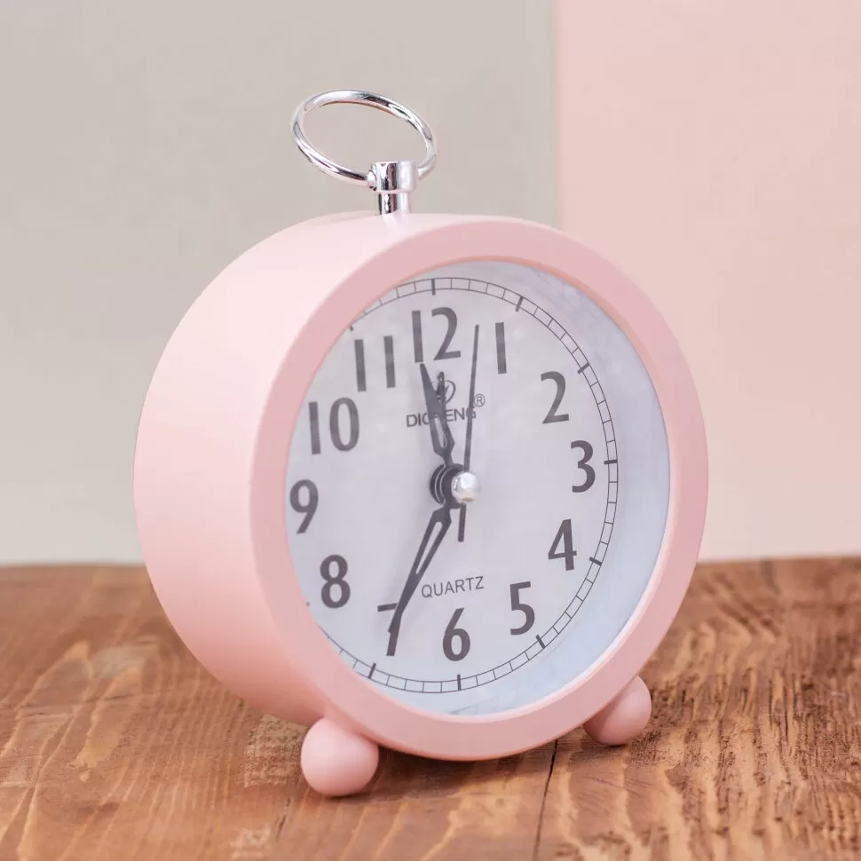 Часы-будильник Every day (pink)