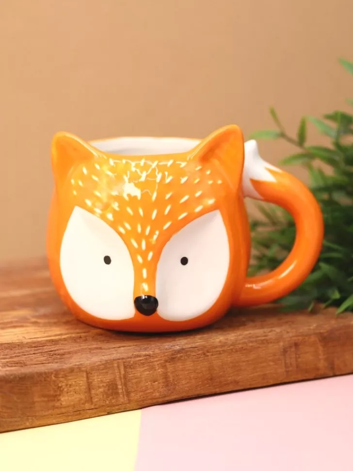 Кружка керамическая Cute fox