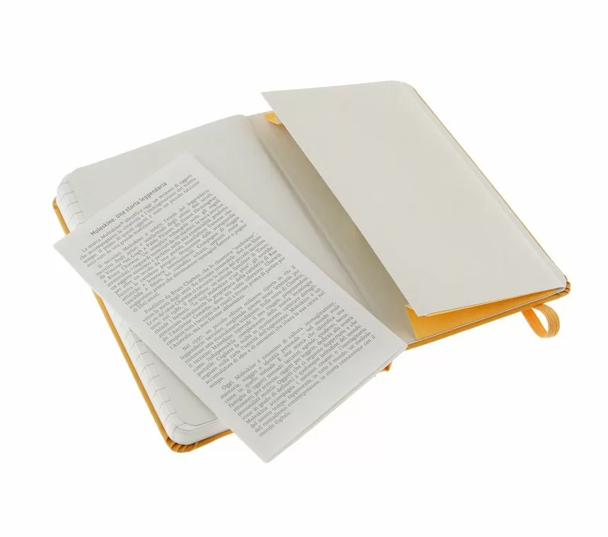 Записная книжка Classic (в линейку) Pocket желтый