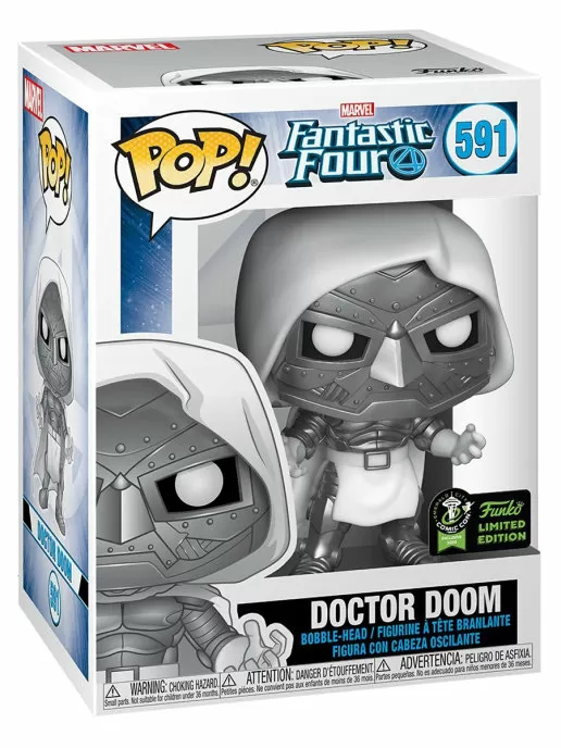 Фигурка Funko POP! Bobble: ECCC: Marvel: Doctor Doom (Exc) 45913