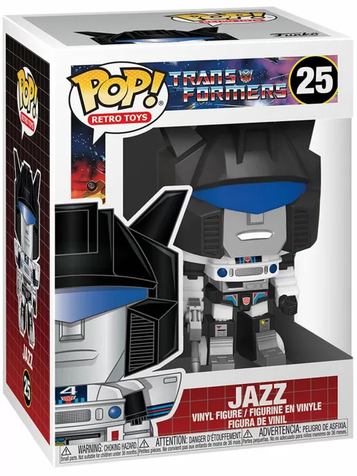 Фигурка Funko POP! Retro Toys Transformers Jazz 50968