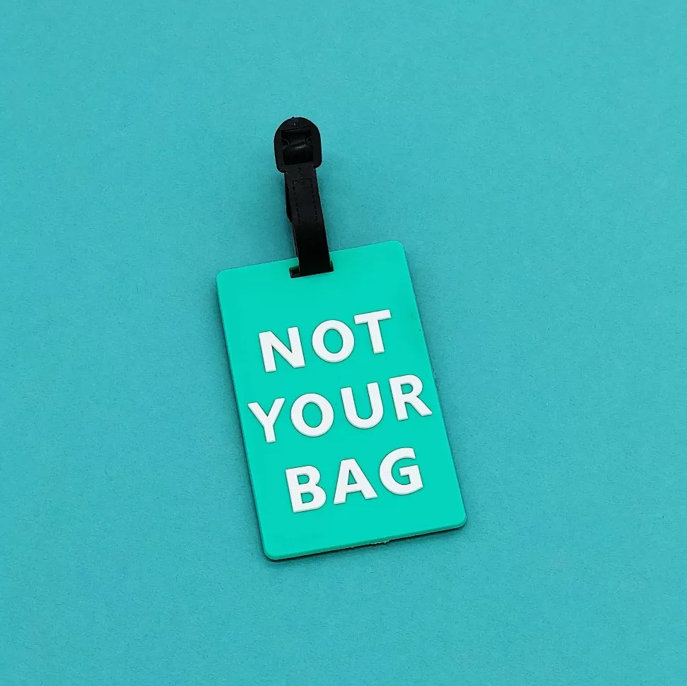 Бирка для багажа Not your bag