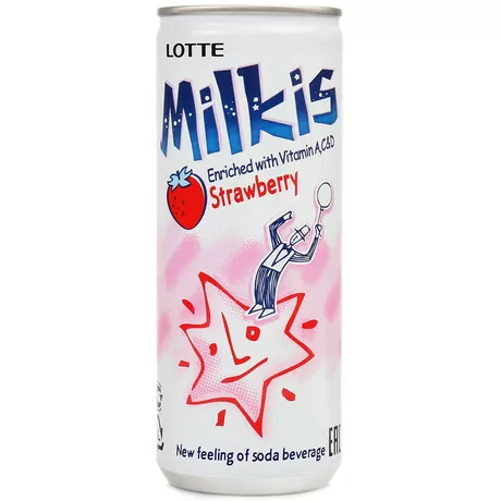 Напиток Milkis клубника, 250 мл
