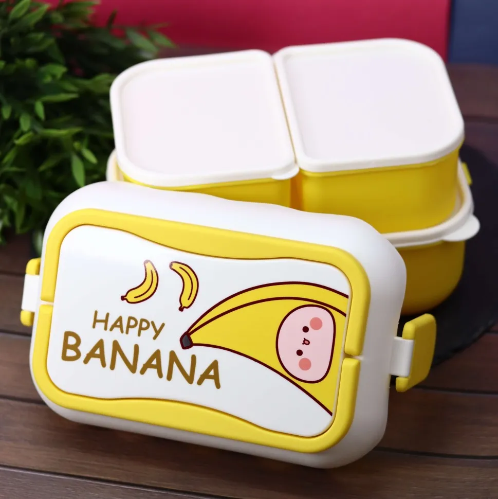 Ланчбокс Happy banana (yellow)