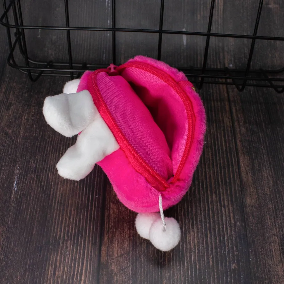 Брелок-кошелёк Furry bunny (pink)