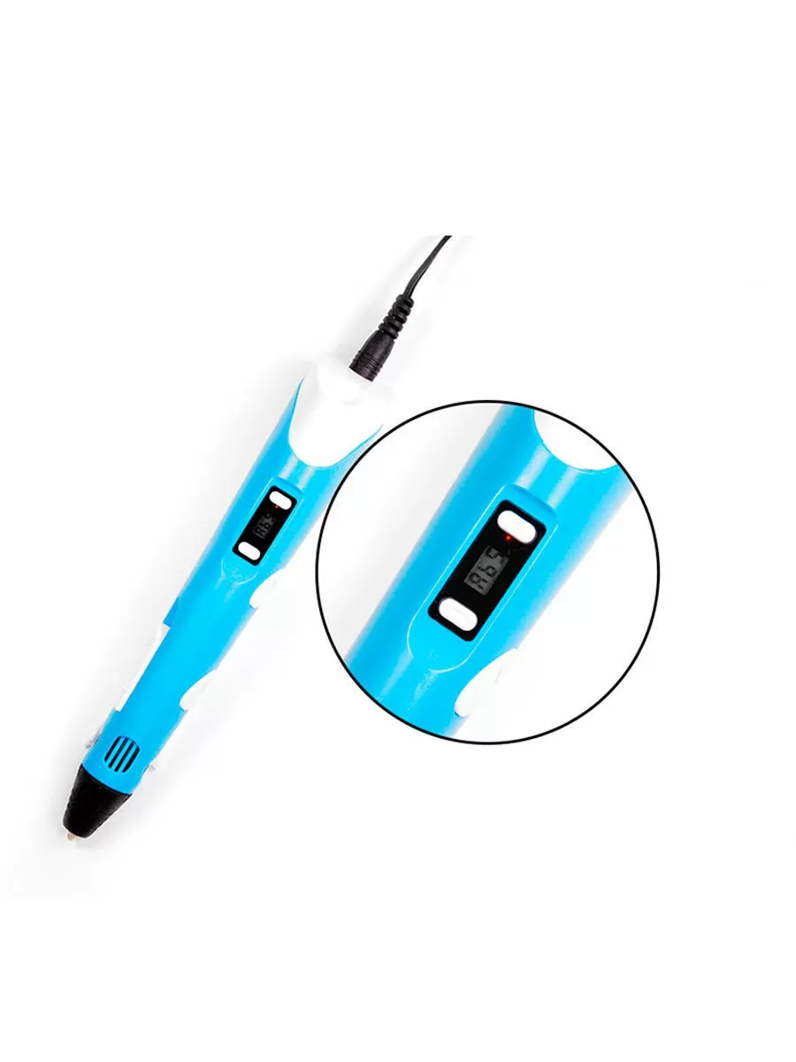 Новогодний набор 3Д Ручка Spider Pen Plus (Голубой)