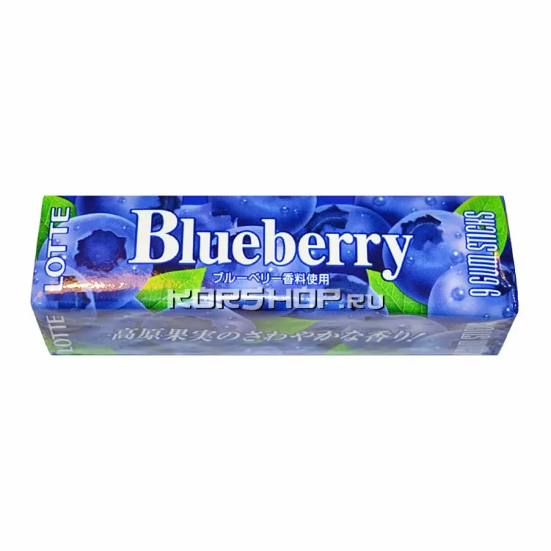 Жевательная резинка Blueberry Gum со вкусом голубики