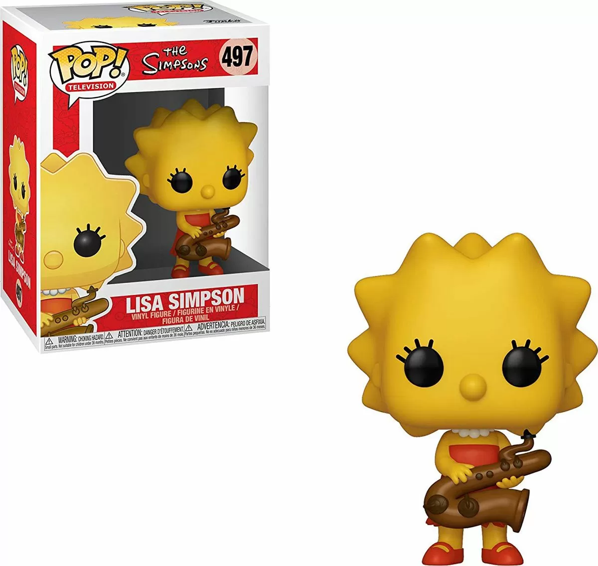 Фигурка Funko POP! Vinyl: Simpsons S2: Lisa-Saxphne 33877