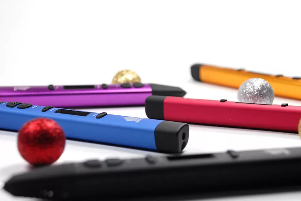 3D ручка Spider Pen Pro, сверкающая малина