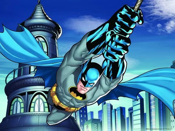 Пазл Super 3D Полет Бэтмена, 500 деталей