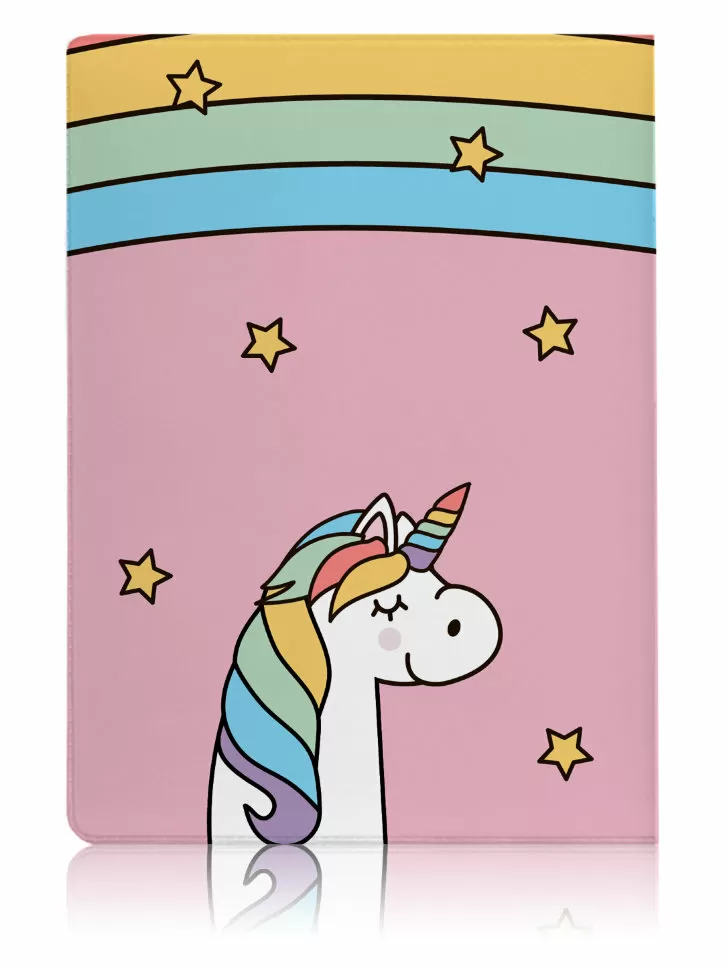 Обложка для паспорта Rainbow Stars
