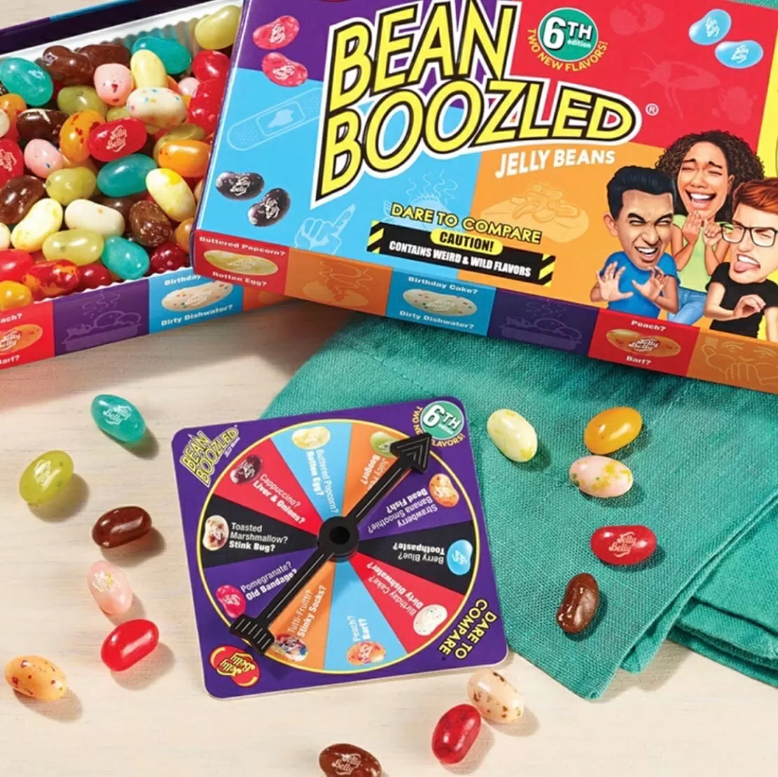 Jelly Belly Ассорти Bean Boozled Game 20 вкусов (6-я версия), 100 г.