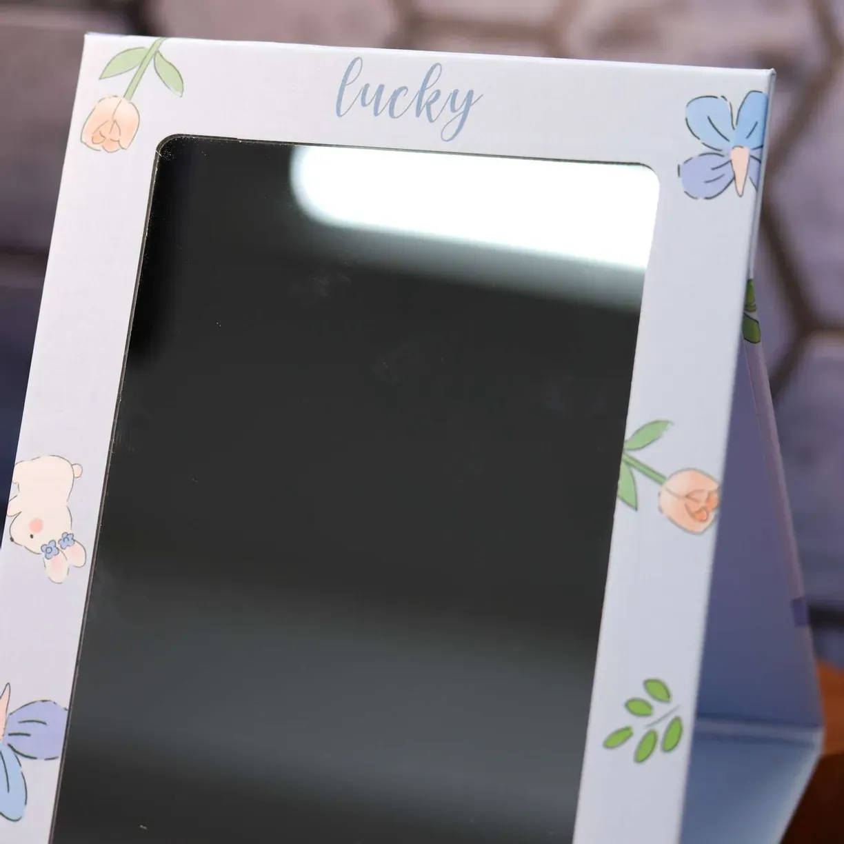 Зеркало настольное Lucky bunny (blue)