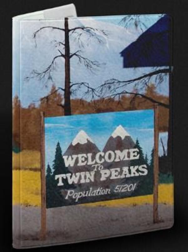 Обложка для паспорта Welcome Twin Peaks