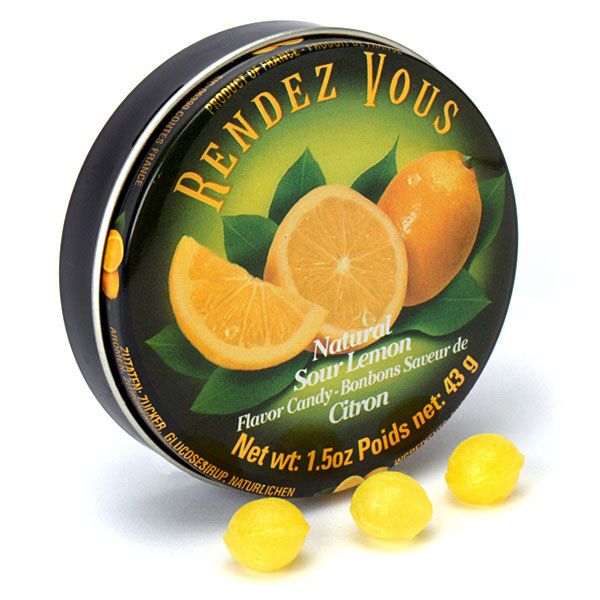 Леденцы Rendez Vous лимон, 43 г.