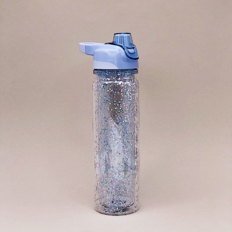 Спортивная бутылка Sequins (blue) 520 мл.