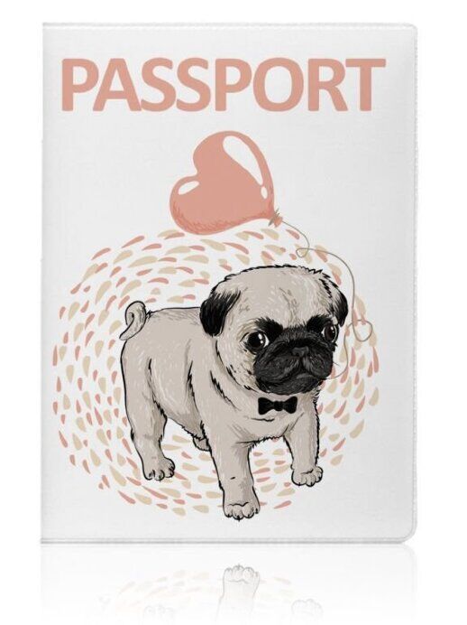 Обложка для паспорта Miusli Mops