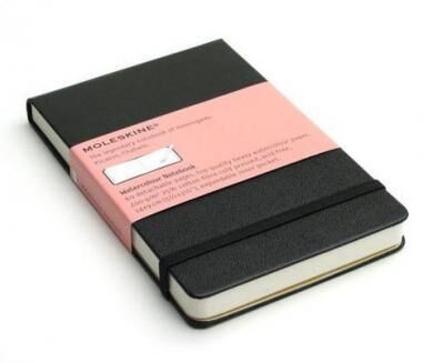 Записная книжка Classic (для акварели) Pocket черная 