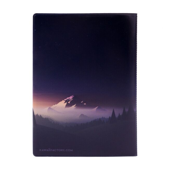 Обложка для паспорта Горы и луна