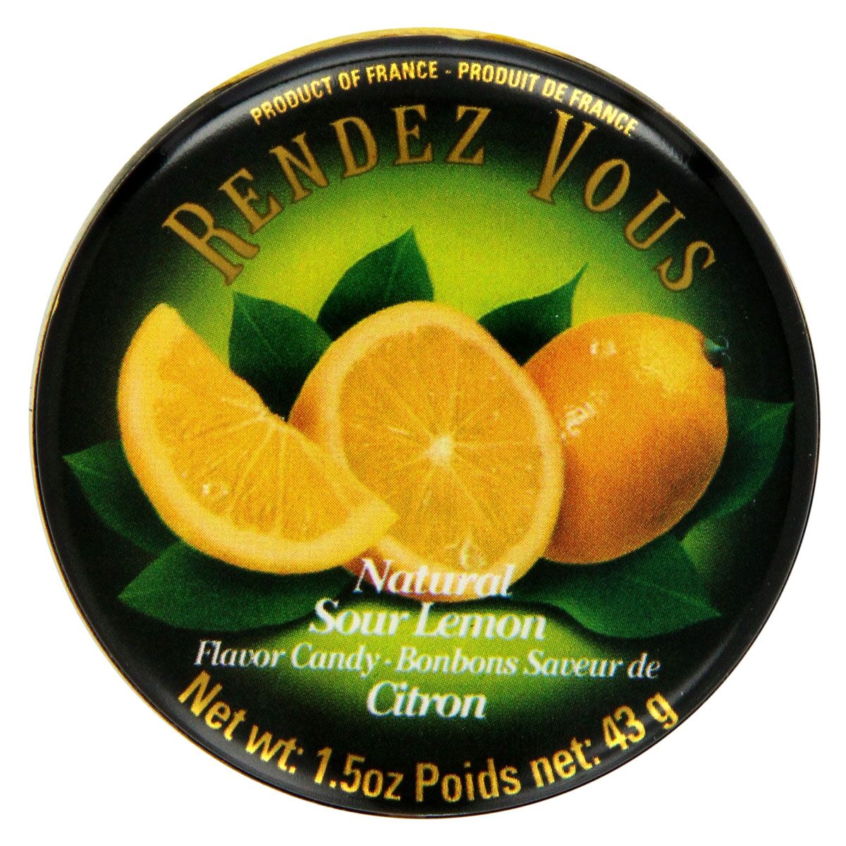 Леденцы Rendez Vous лимон, 43 г.