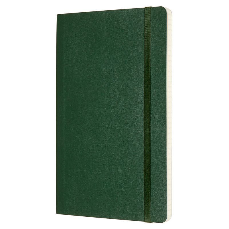 Записная книжка Classic Soft (в клетку) Large зеленый