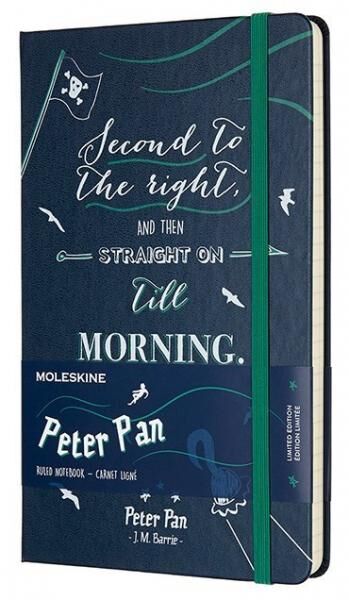 Записная книжка Peter Pan Pirates (в линейку), Large,синий