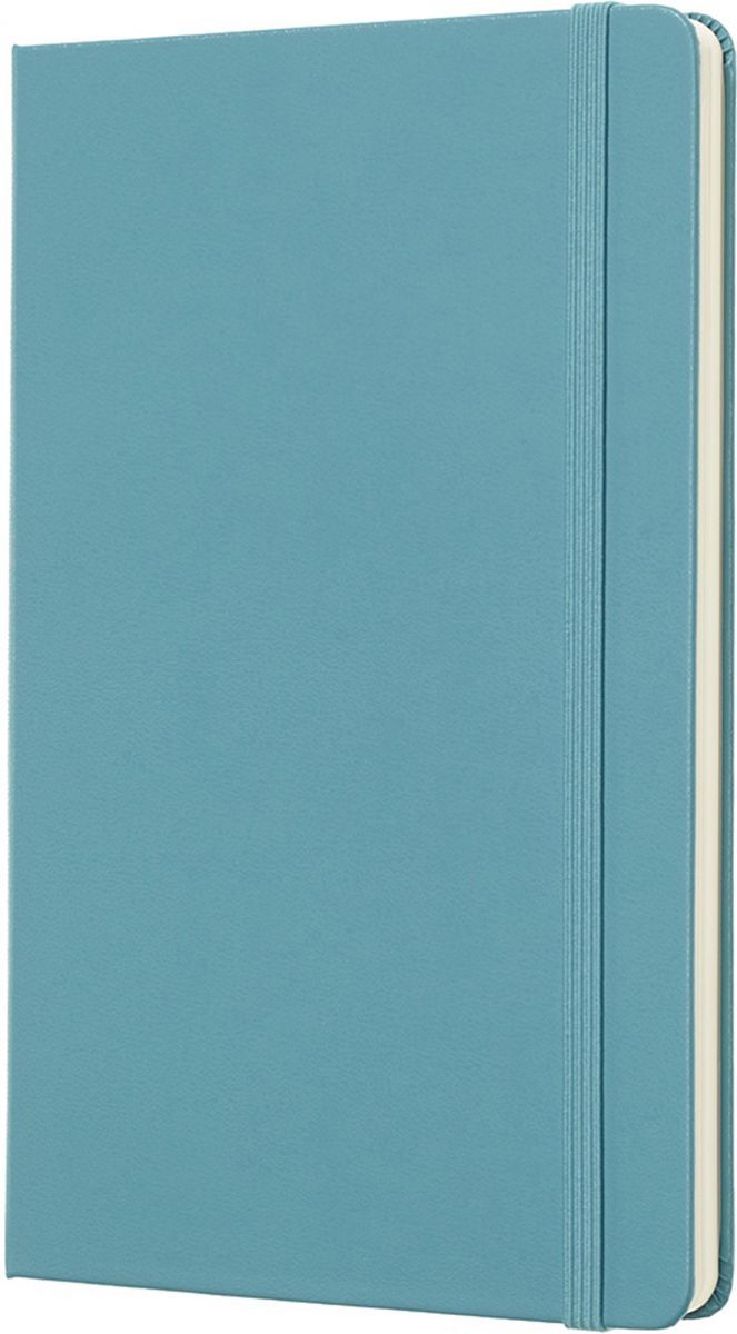 Записная книжка Classic (нелинованная) Large голубой