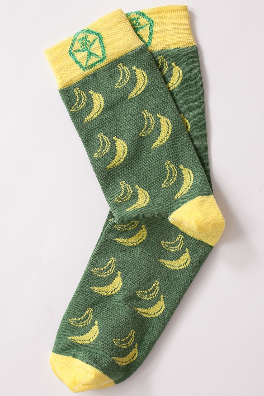 Носки Запорожец Банан (Зеленый) 