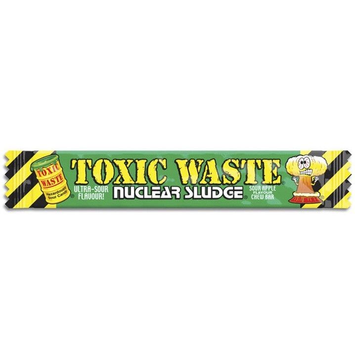 Жевательная конфета Toxic Waste Яблоко