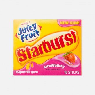 Жевательная резинка Wrigley's Juicy Fruit Strawberry Starburst Gum