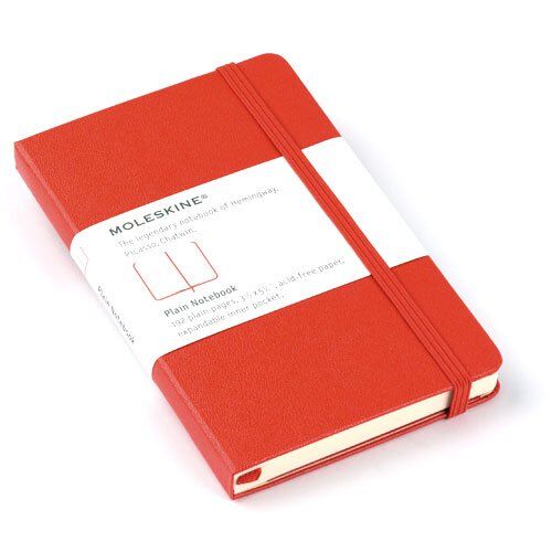 Записная книжка Classic (нелинован) Pocket красная 