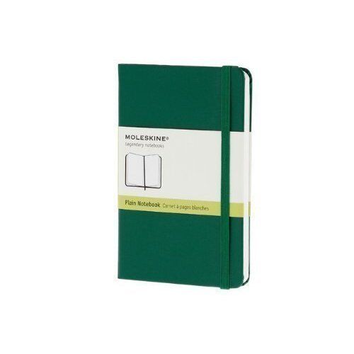 Записная книжка Classic (нелинован) Pocket зеленый 