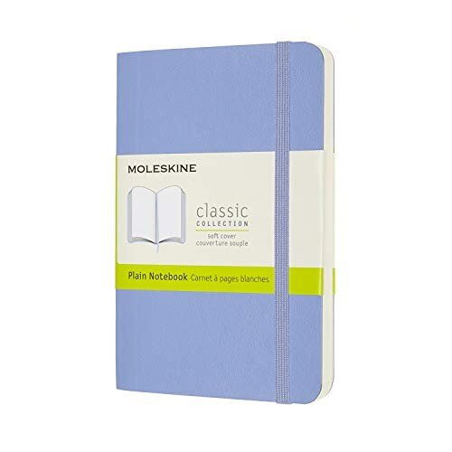 Записная книжка Classic Soft (нелинован) Pocket голубая гортензия