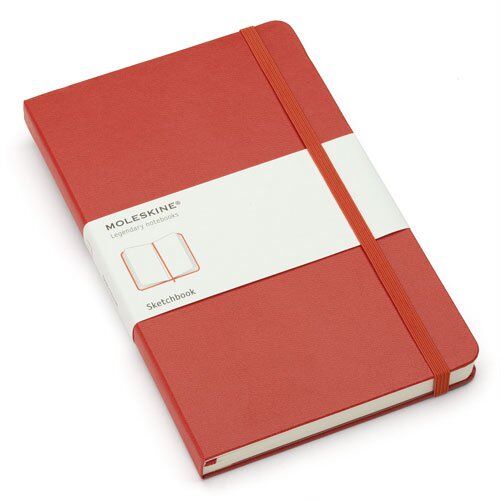 Записная книжка Classic (для рисунков) Pocket красная 