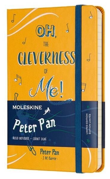 Записная книжка Peter Pan Fairies (в линейку), Pocket,желтый
