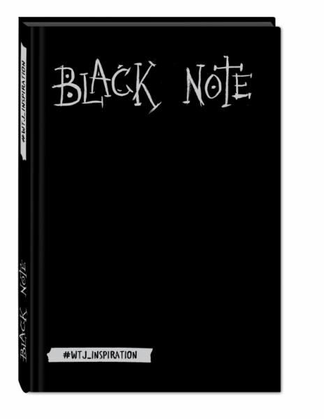 Black Note. Креативный блокнот с черными страницами (твердая обложка)