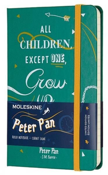 Записная книжка Peter Pan Indians (нелинованный), Pocket,зеленый