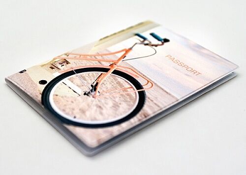 Обложка для паспорта Summer bike