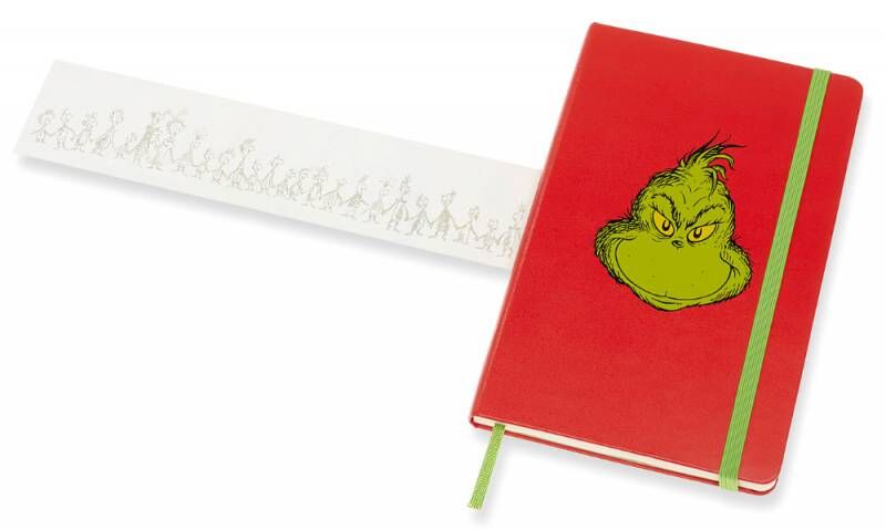 Записная книжка Dr. Seuss (в линейку), Large, красный