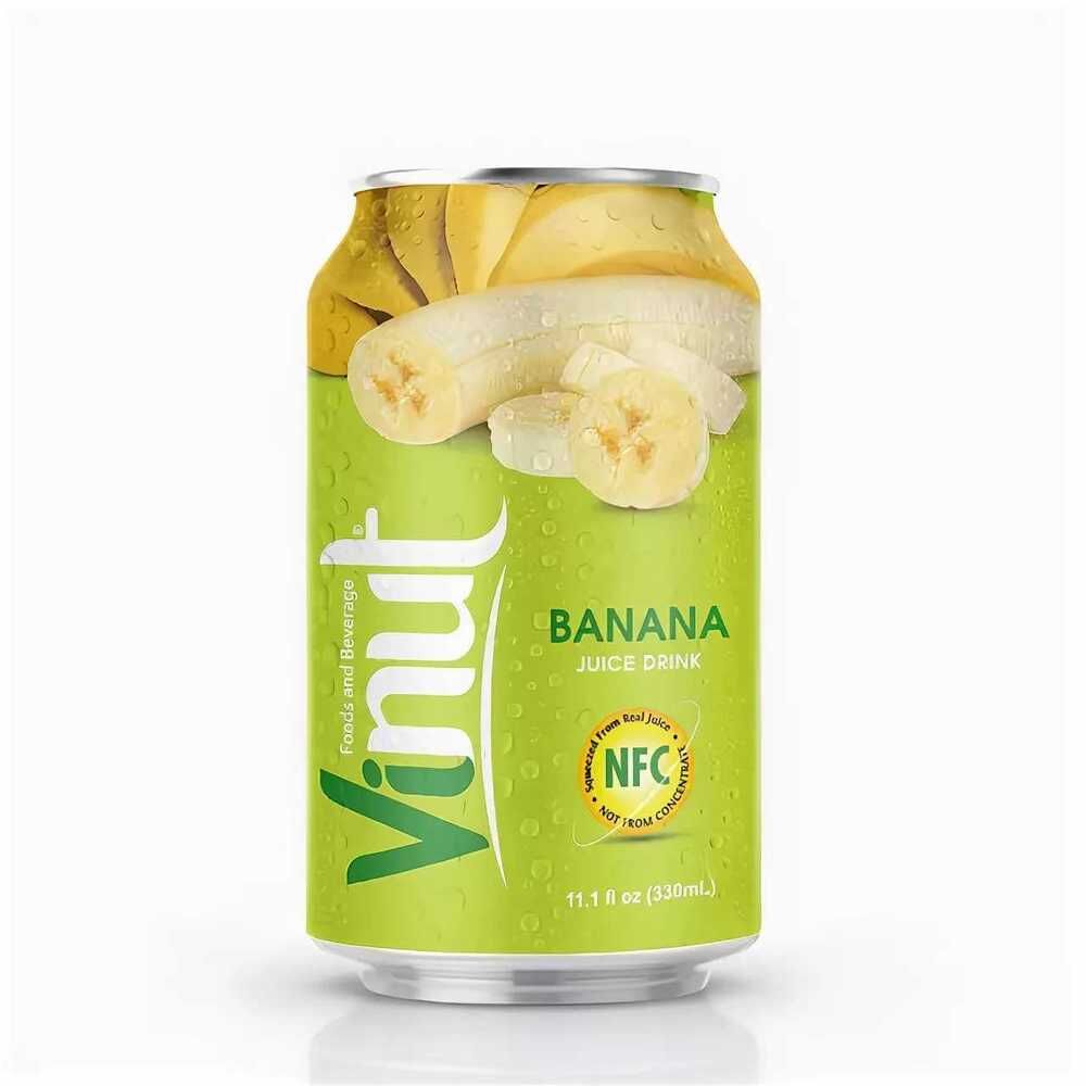 Напиток сокосодержащий Vinut банан