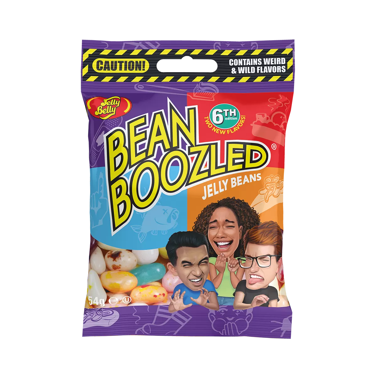 Jelly Belly Ассорти Bean Boozled Pack (6-я версия) 54 г.