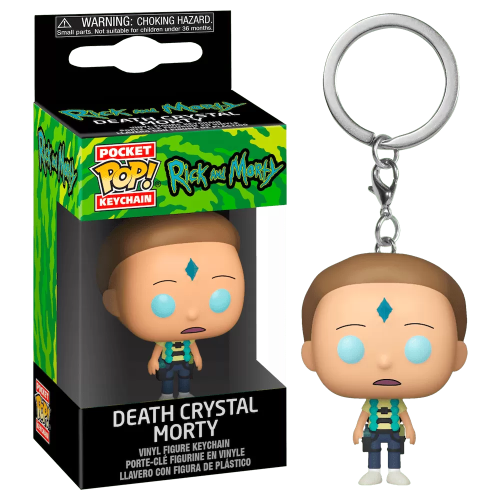 Брелок Funko Pocket POP! Keychain: Rick & Morty: Death Crystal Morty