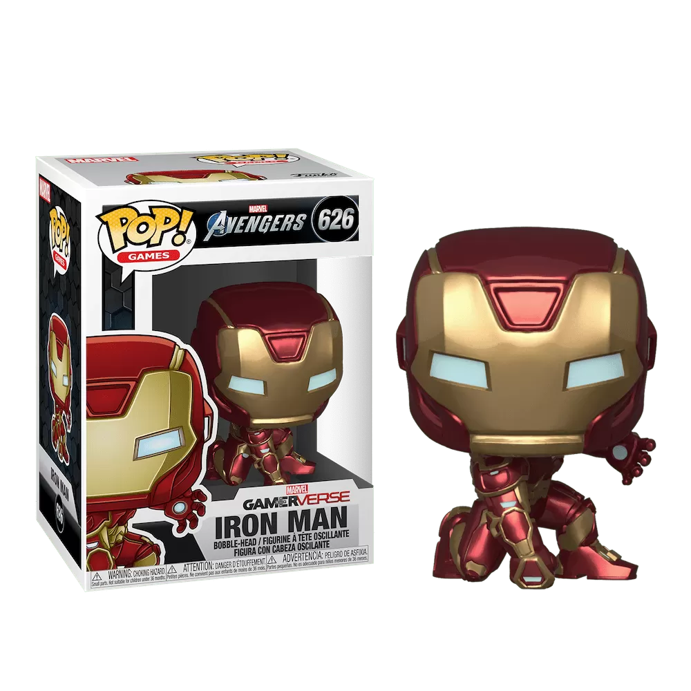 Фигурка Funko POP! Bobble: Marvel: Avengers Game: Iron Man 47756