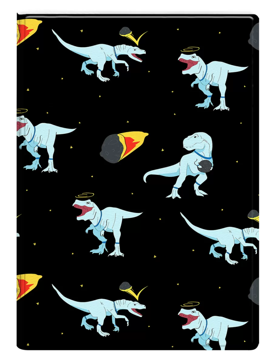 Обложка на паспорт Динозавры.Космос