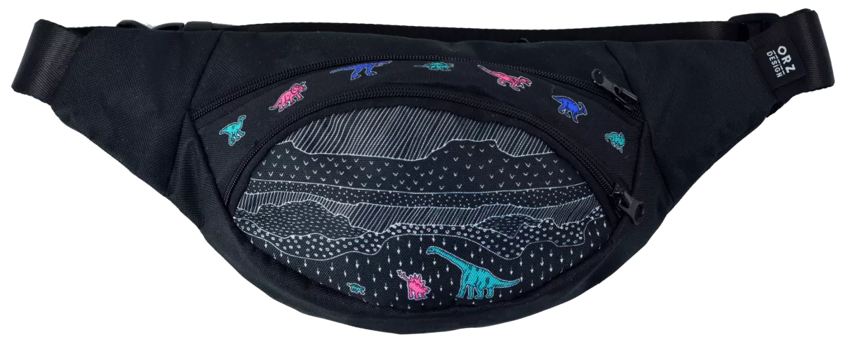 Поясная сумка 2К Динозавры Гео