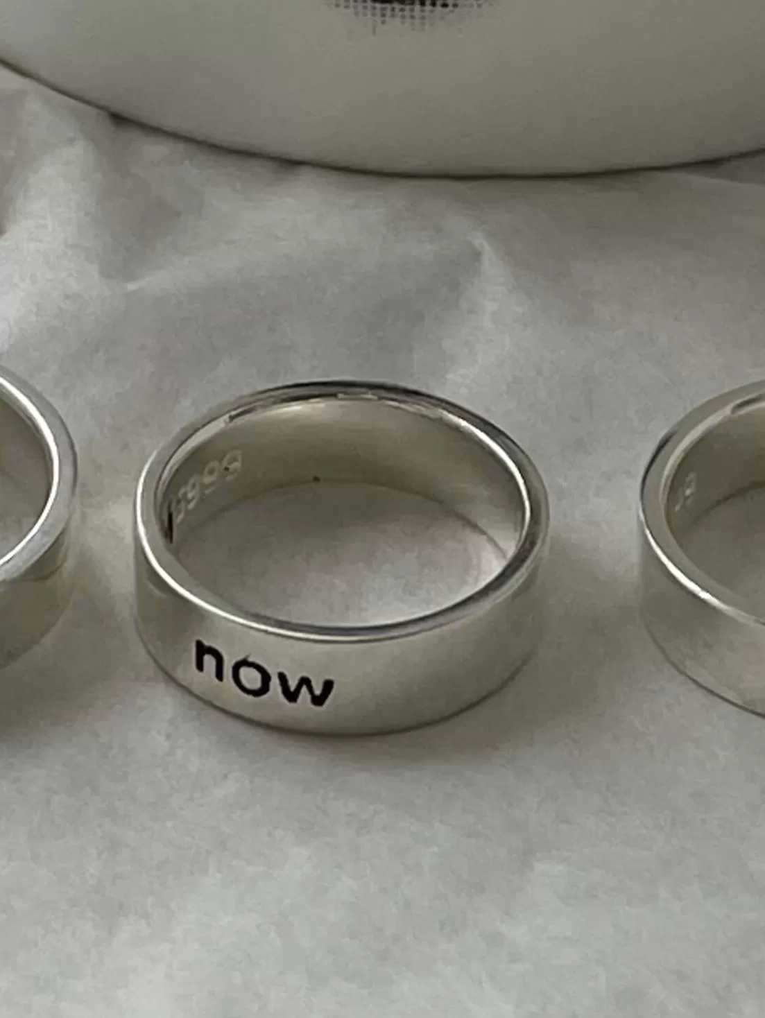 Кольцо Minimal на мизинец и фалангу Now (серебро)