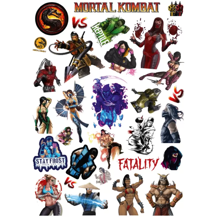 Стикерпак Mortal Kombat