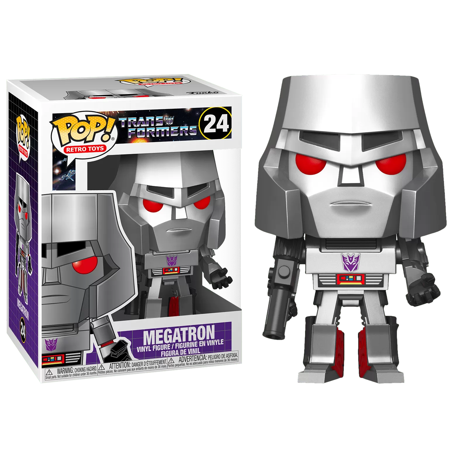 Фигурка Funko POP! Retro Toys Transformers Megatron 50967