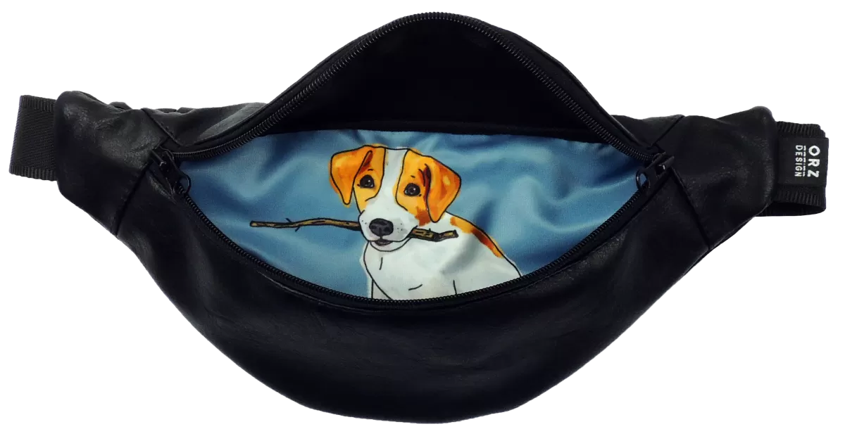 Поясная сумка Собака в сумке