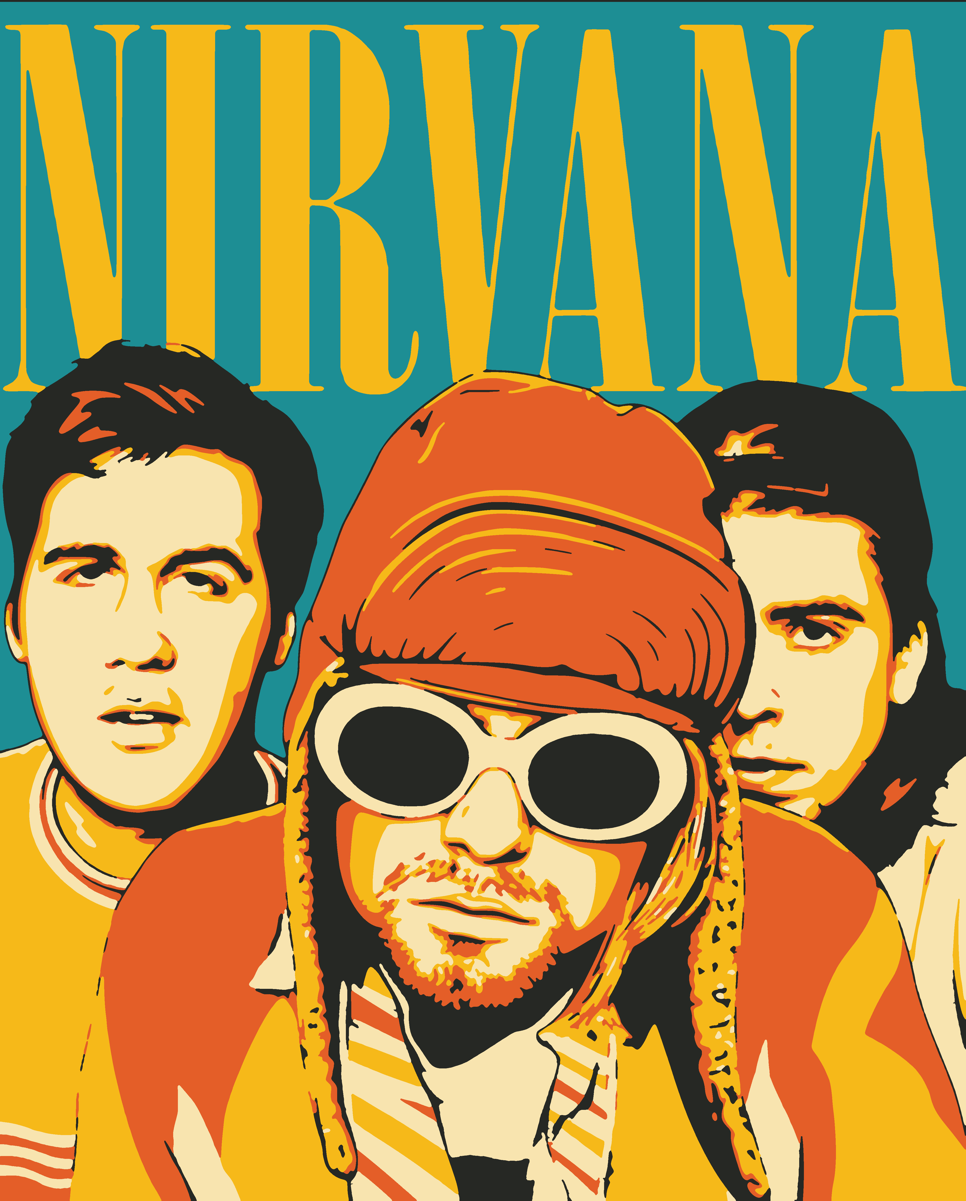 Картина по номерам Nirvana